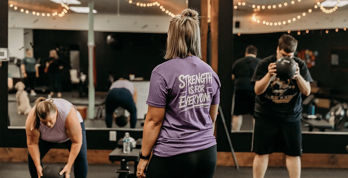 strength training class at BadAsh Athletics